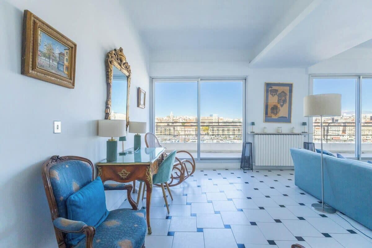 Le 7e Ciel - Vue Exceptionnelle - Vieux-port - Clim - Marseille