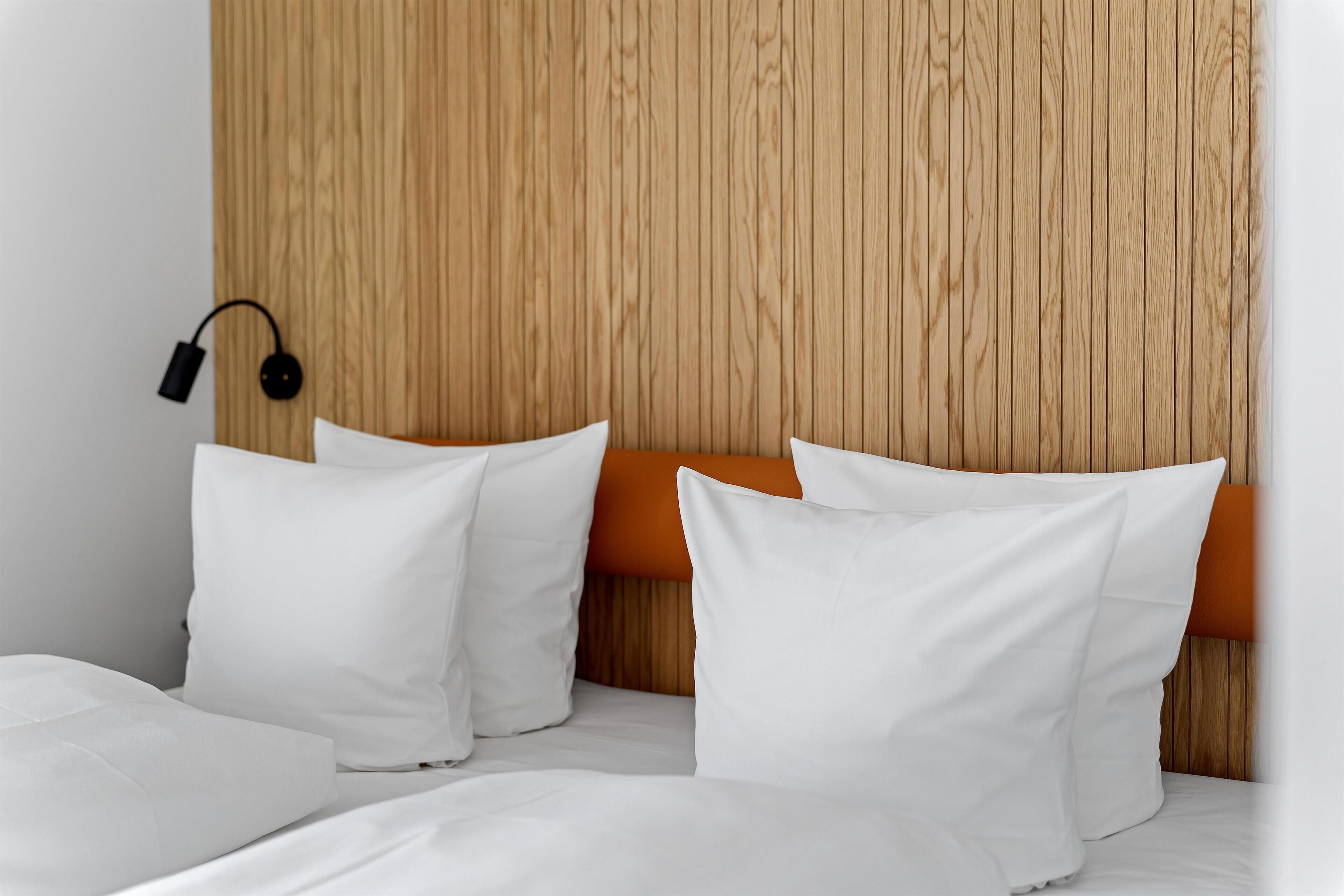 Roupas de cama antialérgicas, camas com colchões pillow-top