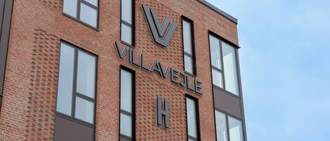 Fachada de la propiedad