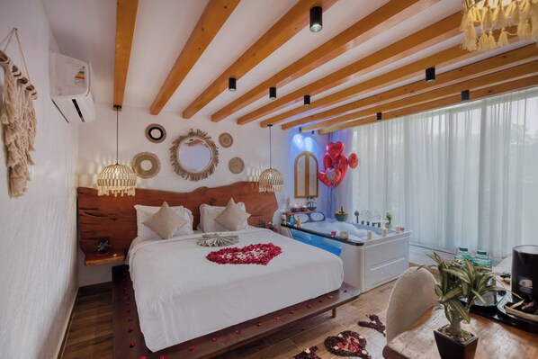 Suite estudio Deluxe, vista a la montaña | Wifi gratis