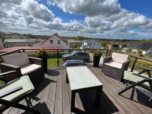 Ferienhaus | Balkon