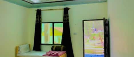 Deluxe dubbelrum - utsikt mot bergen | Ljudisolering, strykjärn/strykbräda och gratis wi-fi