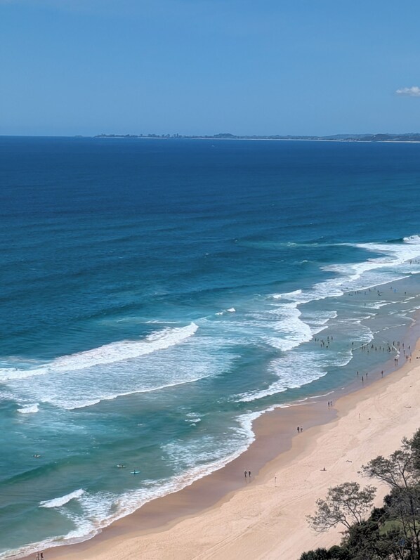 Beach - Spacious 4-bedroom apartment in brilliant Surfers Paradise with AC (Surfers Paradise)