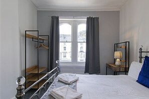 Superior Apartment, Private Bathroom | Blackout drapes, soundproofing, iron/ironing board, free WiFi - Montague House (Llandudno)