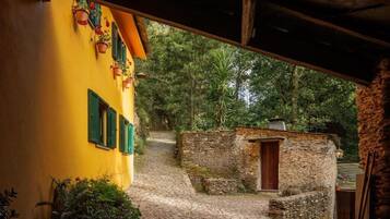 Fassade der Unterkunft