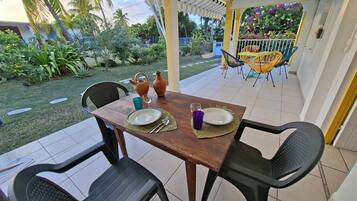 Comfort Apartment, 1 Bedroom, Sea Facing | Terrace/patio