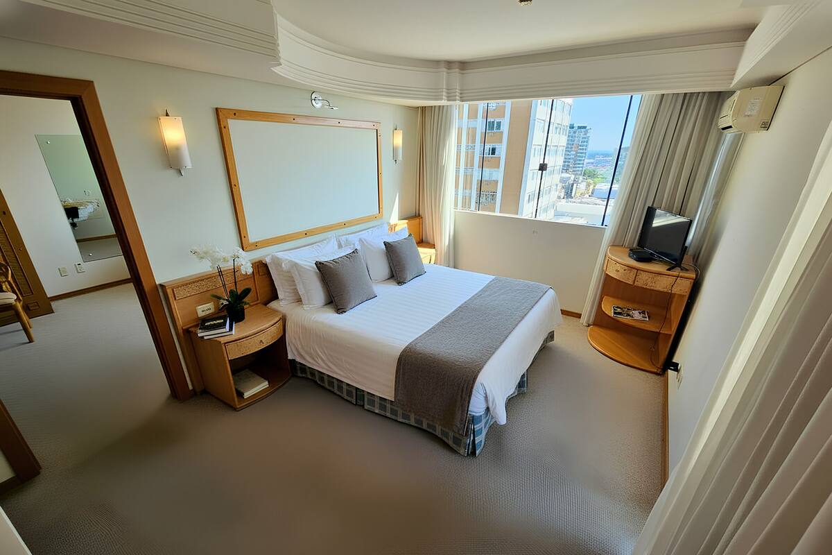 Suíte estúdio premier | Roupas de cama de algodão egípcio, roupas de cama premium