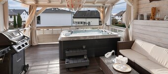 Apartamento "Evas Whirlpool Apartment en la Selva Negra" con terraza privada, wifi y aire acondicionado