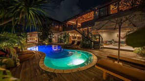 Outdoor pool - VILLA SHAKTI - private pool villa - enchanted at prime Bingin location (Kabupaten Badung)