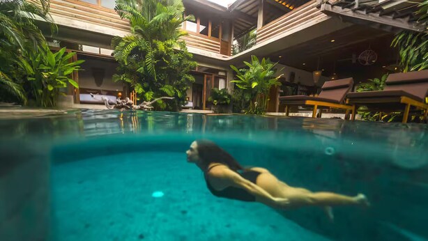 Outdoor pool - VILLA SHAKTI - private pool villa - enchanted at prime Bingin location (Kabupaten Badung)