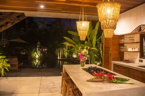Dining - VILLA SHAKTI - private pool villa - enchanted at prime Bingin location (Kabupaten Badung)