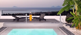 Villa Strega is surrounded by olive groves and Sicilian donkeys that roam freely across the land. Once an ancient stone farmhouse and old olive mill, it has now been transformed into an exclusive residence that preserves its historic charm while offering