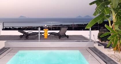 Villa Strega is surrounded by olive groves and Sicilian donkeys that roam freely across the land. Once an ancient stone farmhouse and old olive mill, it has now been transformed into an exclusive residence that preserves its historic charm while offering