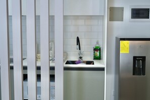 Studio Deluxe, balcon, vue ville | Cuisine privée