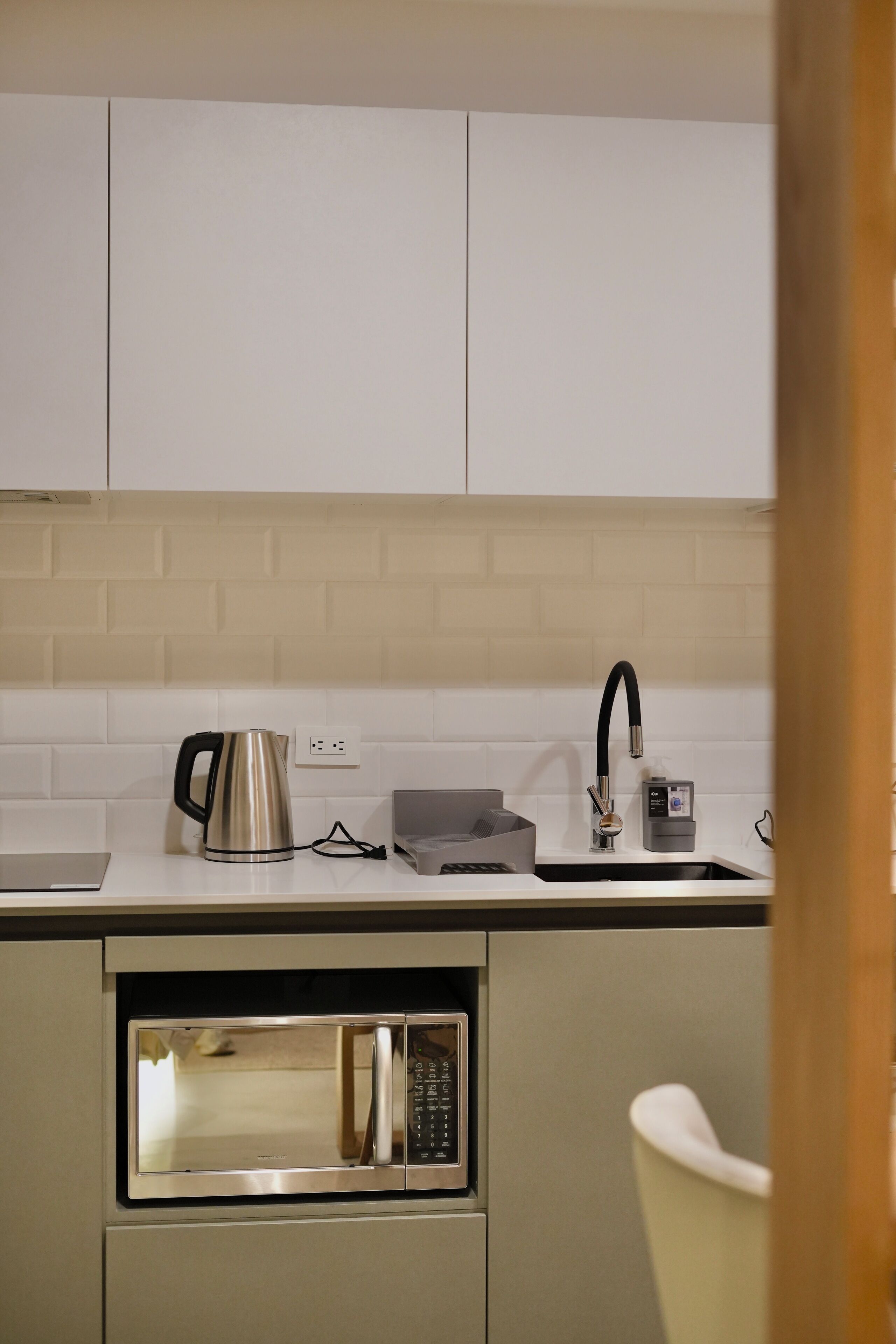 Superior Studio, Balcony, Mountain View | Private kitchen | Full-sized fridge, microwave, stovetop, cookware/dishes/utensils
