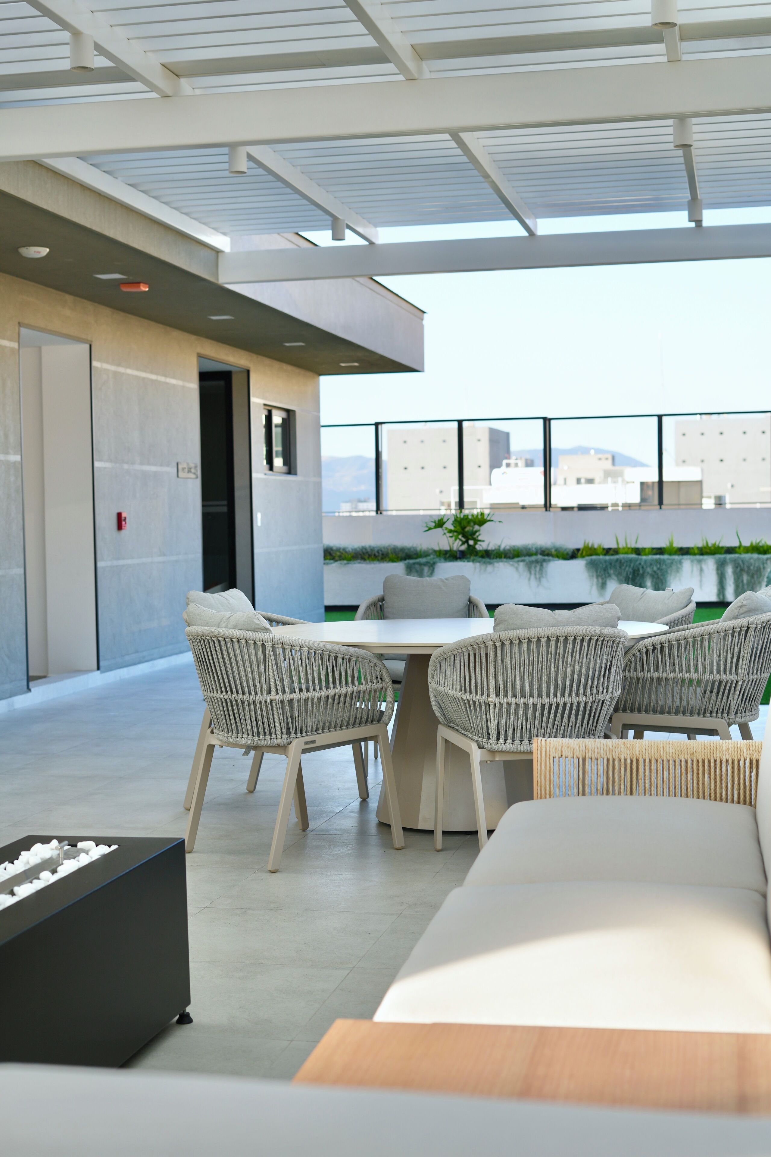 Terraza en la azotea