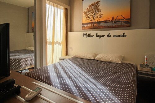 Flat com Piscina Academia e Sauna em Guas Claras