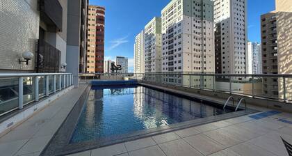 Flat com Piscina Academia e Sauna em Guas Claras