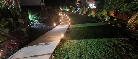 Overnattingsstedets uteområder