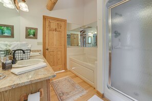Hair dryer, towels - On-Site Trails & Private Beach! Lake Huron Retreat (Harrisville)