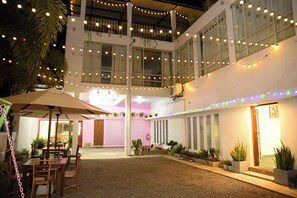 Façade de l’hébergement