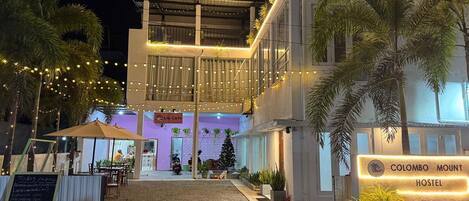 Façade de l’hébergement