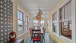 Dining - Waterfront Home with Game Room, Kayaks, near beach (Wareham)