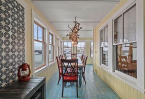 Dining - Waterfront Home with Game Room, Kayaks, near beach (Wareham)