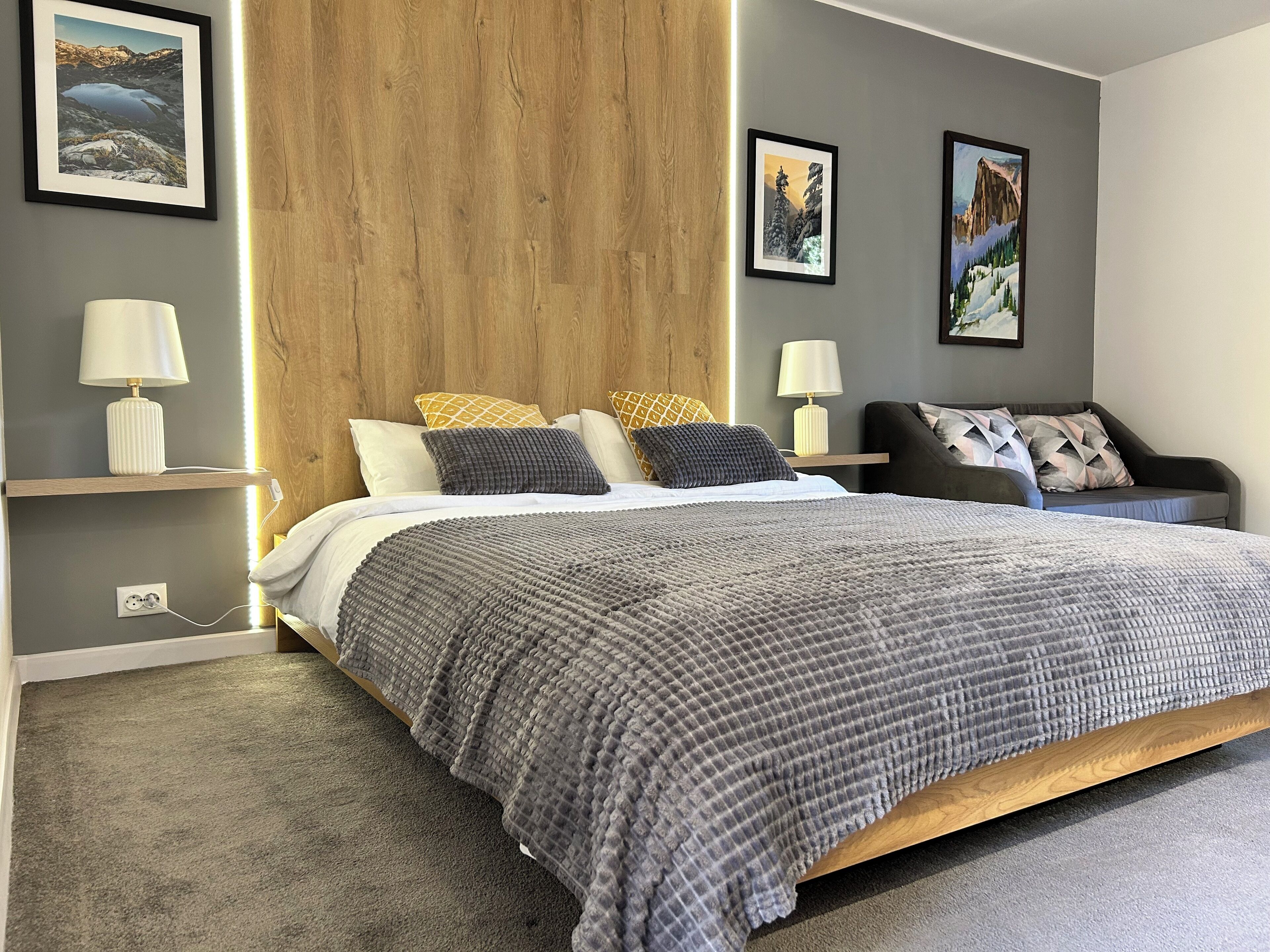 Blackout curtains, soundproofing, free WiFi, wheelchair access