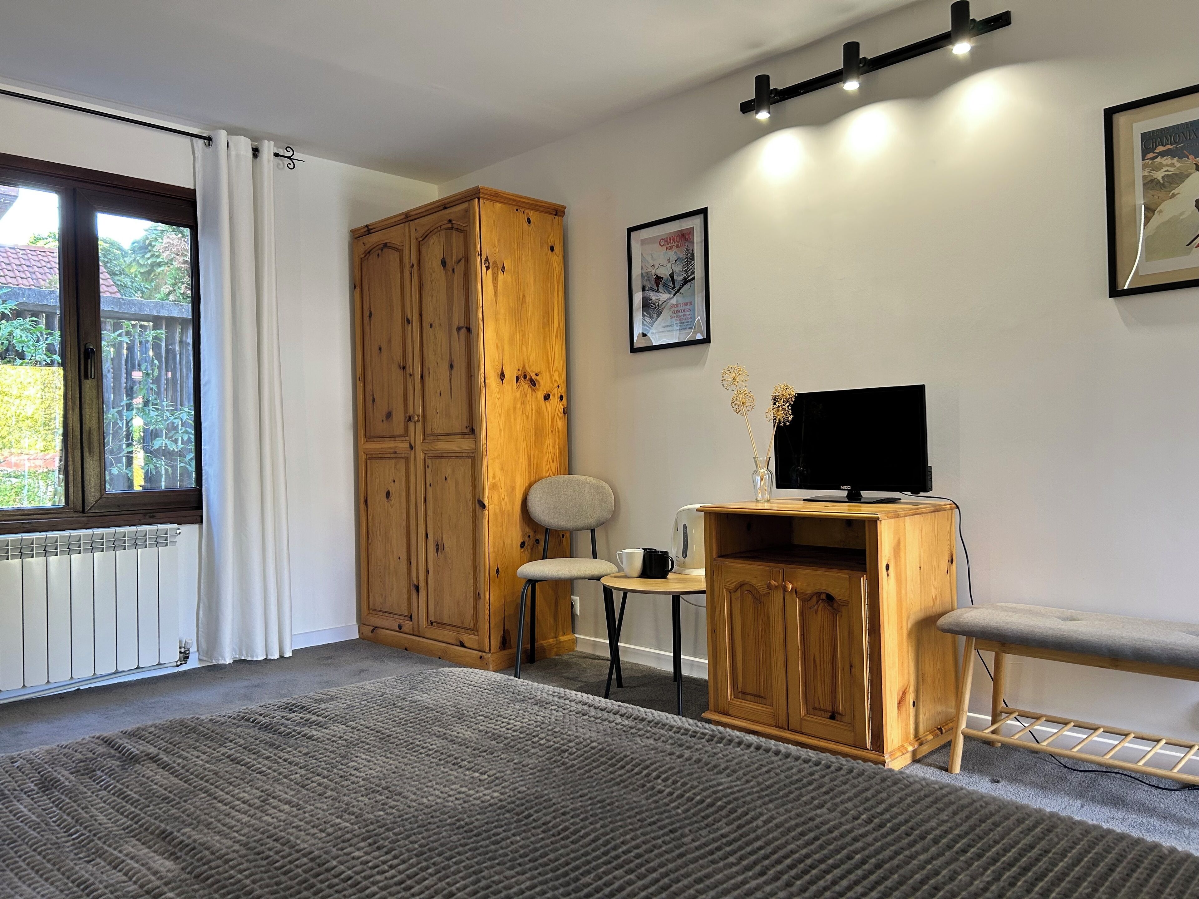 Blackout drapes, soundproofing, free WiFi, wheelchair access