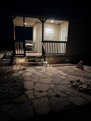 completely off-grid tiny home 32 miles south of the Grand Canyon south rim.