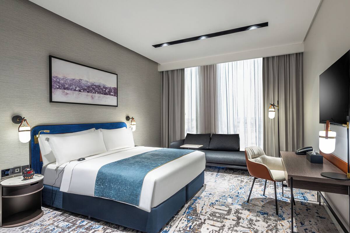 Habitación estándar, 1 cama King size, con acceso para personas discapacitadas | Ropa de cama de alta calidad, edredón y camas con efecto memoria