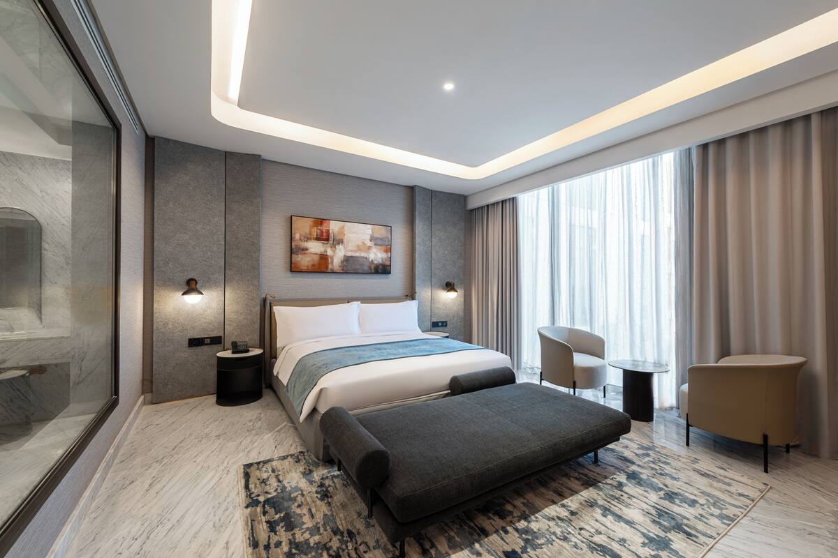 Suite Royal, 1 cama individual | Ropa de cama de alta calidad, edredón y camas con efecto memoria