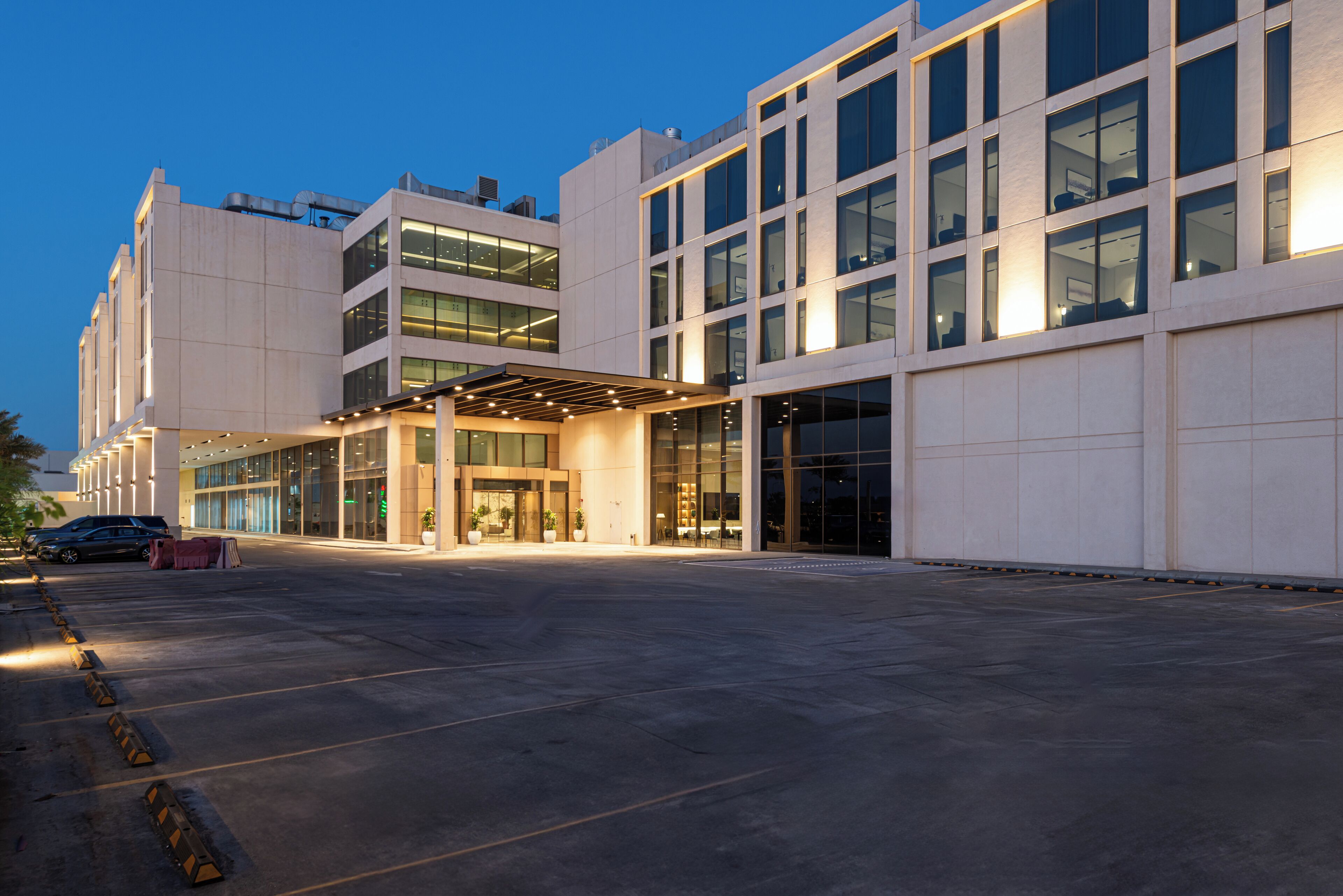 Fassade der Unterkunft