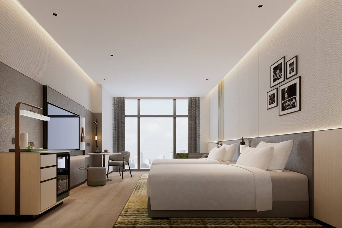 Standard Room, 2 Double Beds