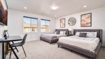 Fer et planche à repasser, Wi-Fi, literie fournie