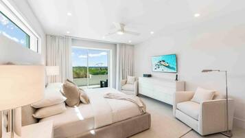 Apartemen (4 Bedrooms) | 4 kamar tidur, setrika/meja setrika, dan seprai linen