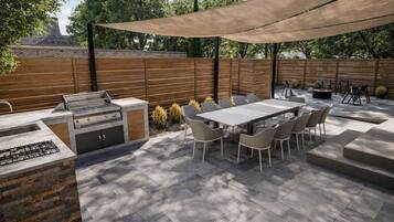 Opções para refeição ao ar livre