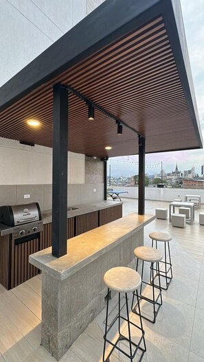 Rooftop terrace