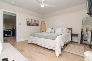 4 bedrooms, desk, iron/ironing board, WiFi - Family-Friendly 4BR Rehoboth Beach Home with Patio + Fireplace (Rehoboth Beach)
