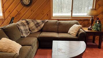 Télévision, cheminée