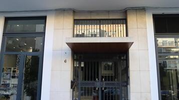 Fassade der Unterkunft