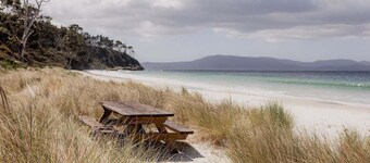 The Beach Box at Big Roaring Beach Tasmania