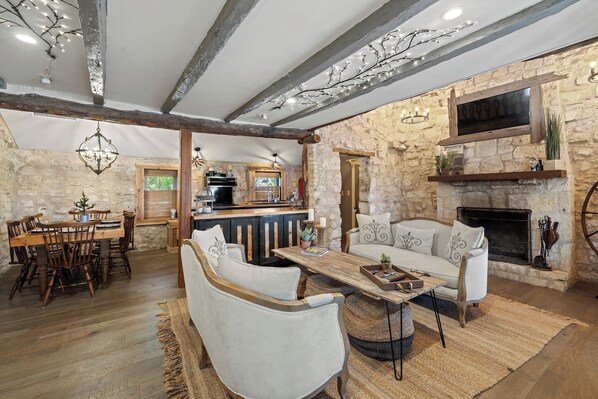 Älytelevisio, takka