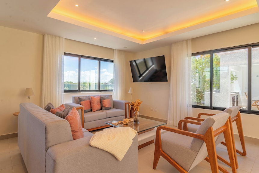 4-bedroom Villa In Adorable Punta Cana With Ac Comfort - Punta Cana