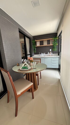 Dining - Charming apartment for couples (family) near Barra (Salvador)