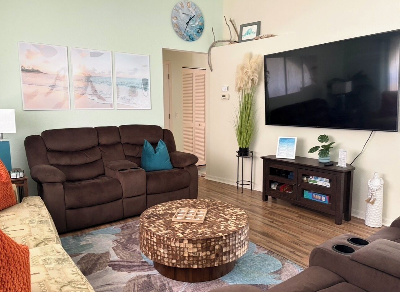 Smart TV, video games, books, music library
