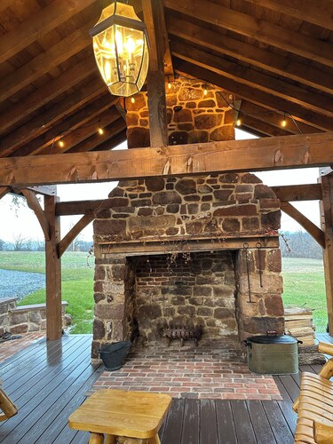 Restored Historic 3-Bedroom Stone Farmhouse north of the quaint town of Denver