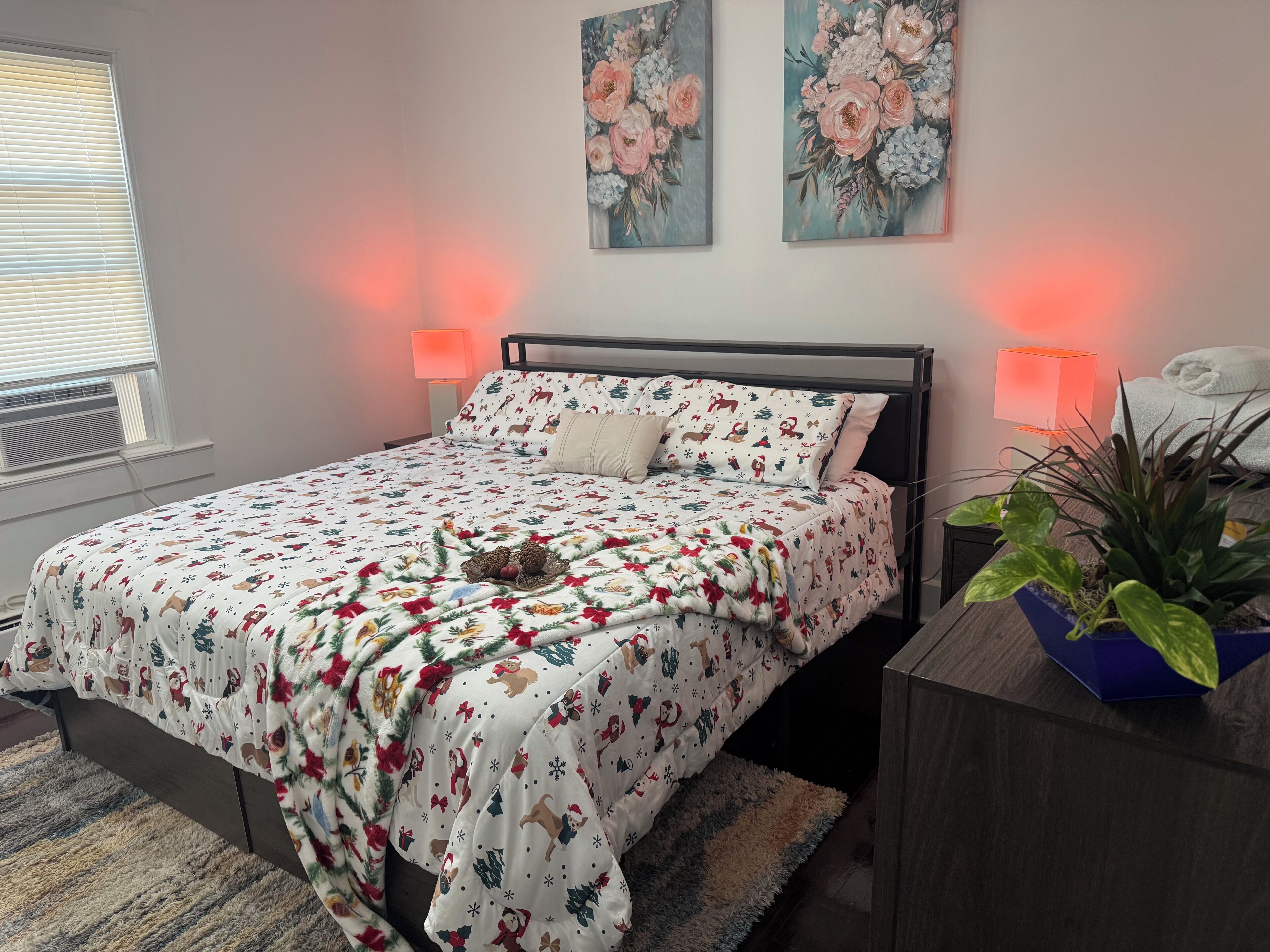 Iron/ironing board, WiFi, bed sheets