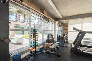 Fitness facility - Modern Apartment in Cambuí (Campinas)